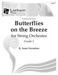 Butterflies on the Breeze Orchestra Scores/Parts sheet music cover Thumbnail